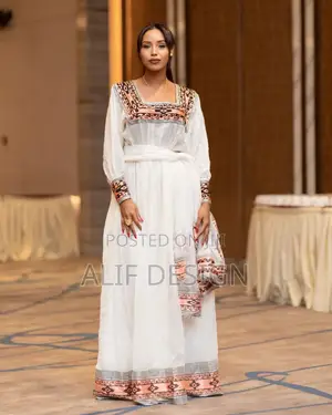 Traditional Clothes የባህል ልብስ Habesha Kemis ሀበሻ ቀሚስ