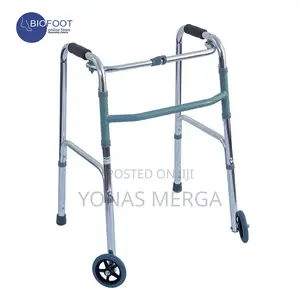Foldable Walker With Wheel|Pure Aluminum ¶Walker¶~እጅጉ ጤናማ