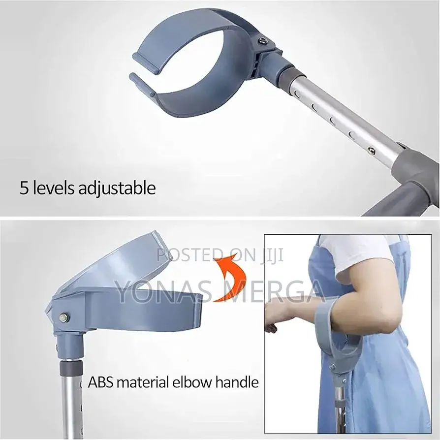 Elbow Crutches ^ጥንድ Crutches%ሁሌ ለሚጠቀም እና ለጊዚያዊ< Wheelchair>