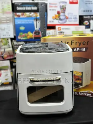 15 Litre 2 in 1 Alir Fryer and Oven Multifunctional Air Fry