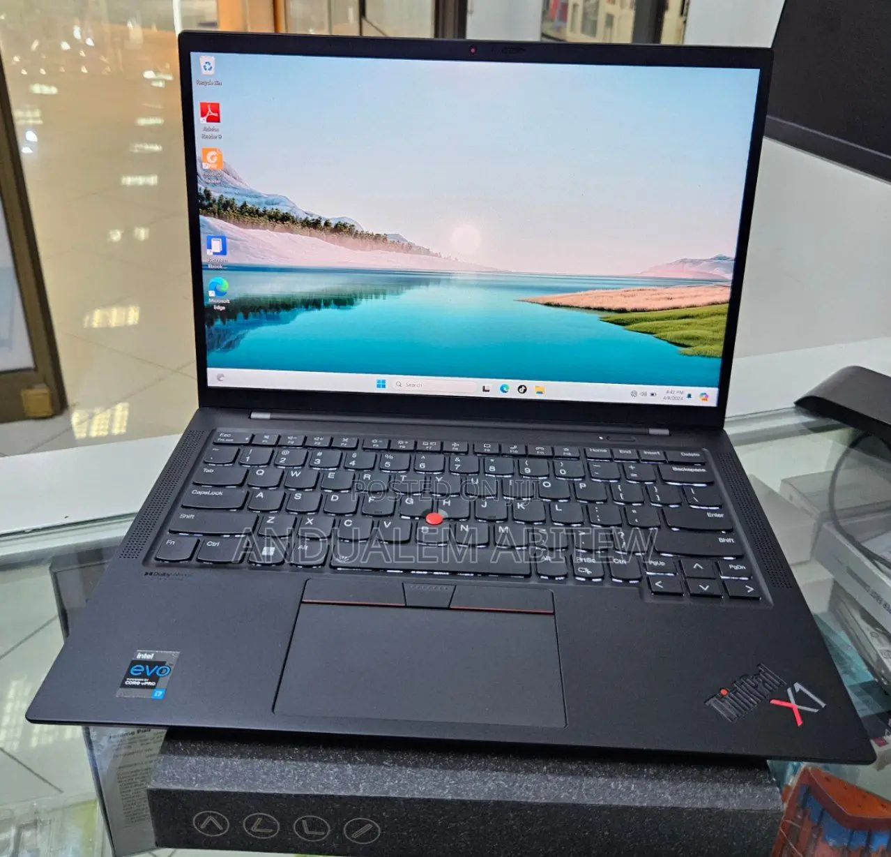 New Laptop Lenovo ThinkPad X1 Carbon 16GB Intel Core I7 SSD 512GB