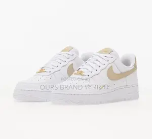 Nike Air Force 1 LV8 'Essential' Spruce White Brown Low Shoe