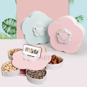 Double Layer Rotating Candy Box