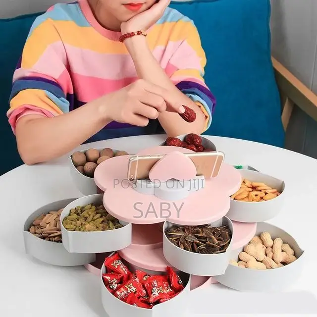 Double Layer Rotating Candy Box