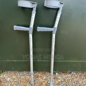 Sliver Colored ክራንች/Crutches/ክራንች:ክራንች፥ክራንችdcranch፦ክራንች።ክራንች