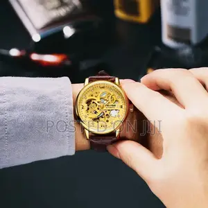 Tevise Automatic Men's Watch Elegant Sophisticated Contact
