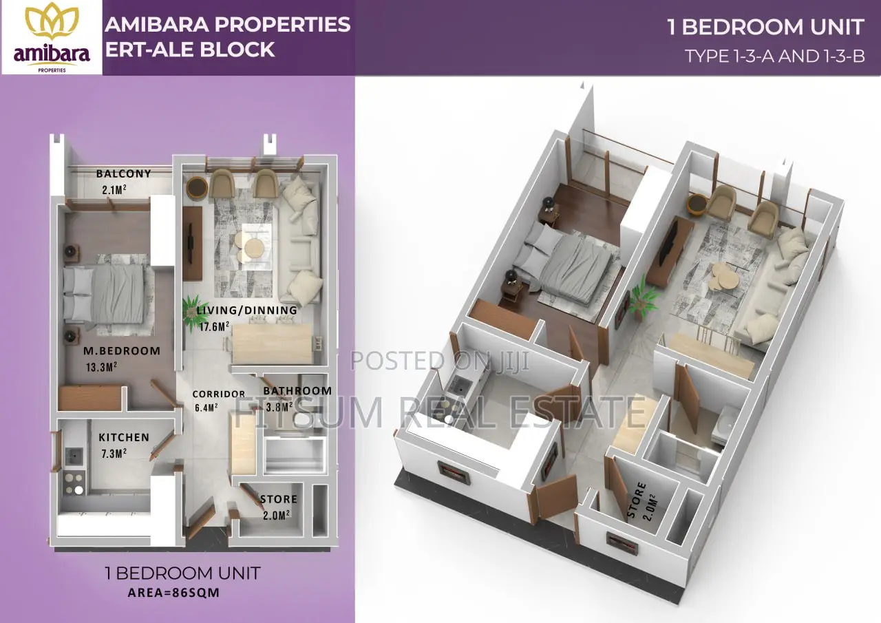 Luxury Apartment For Sale / Amibara Properties