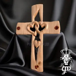 Artistic Decor Wooden Handicraft Cross