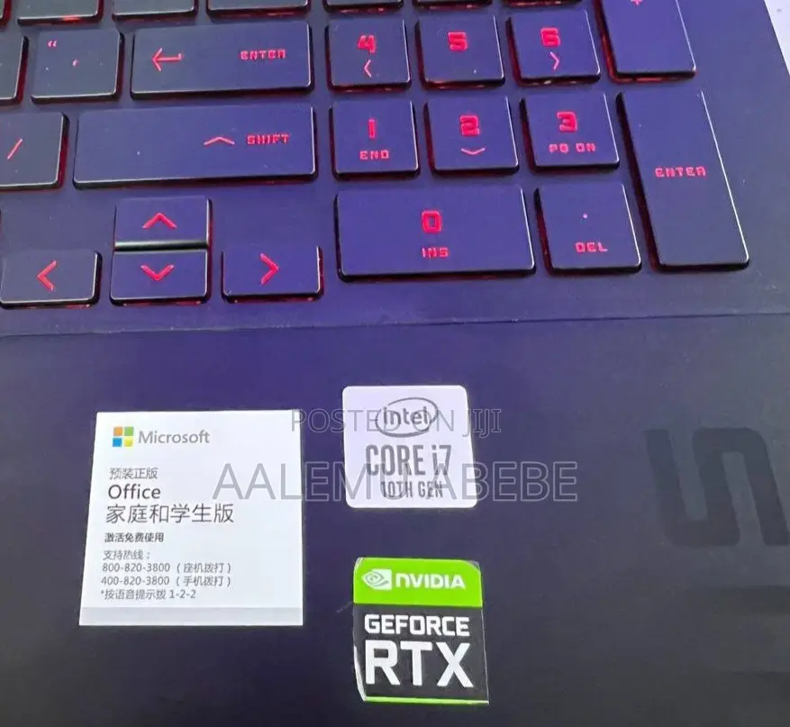 New Laptop HP Omen 15 16GB Intel Core I7 SSD 512GB