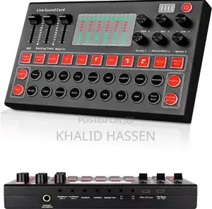 Live Sound Card Mixer