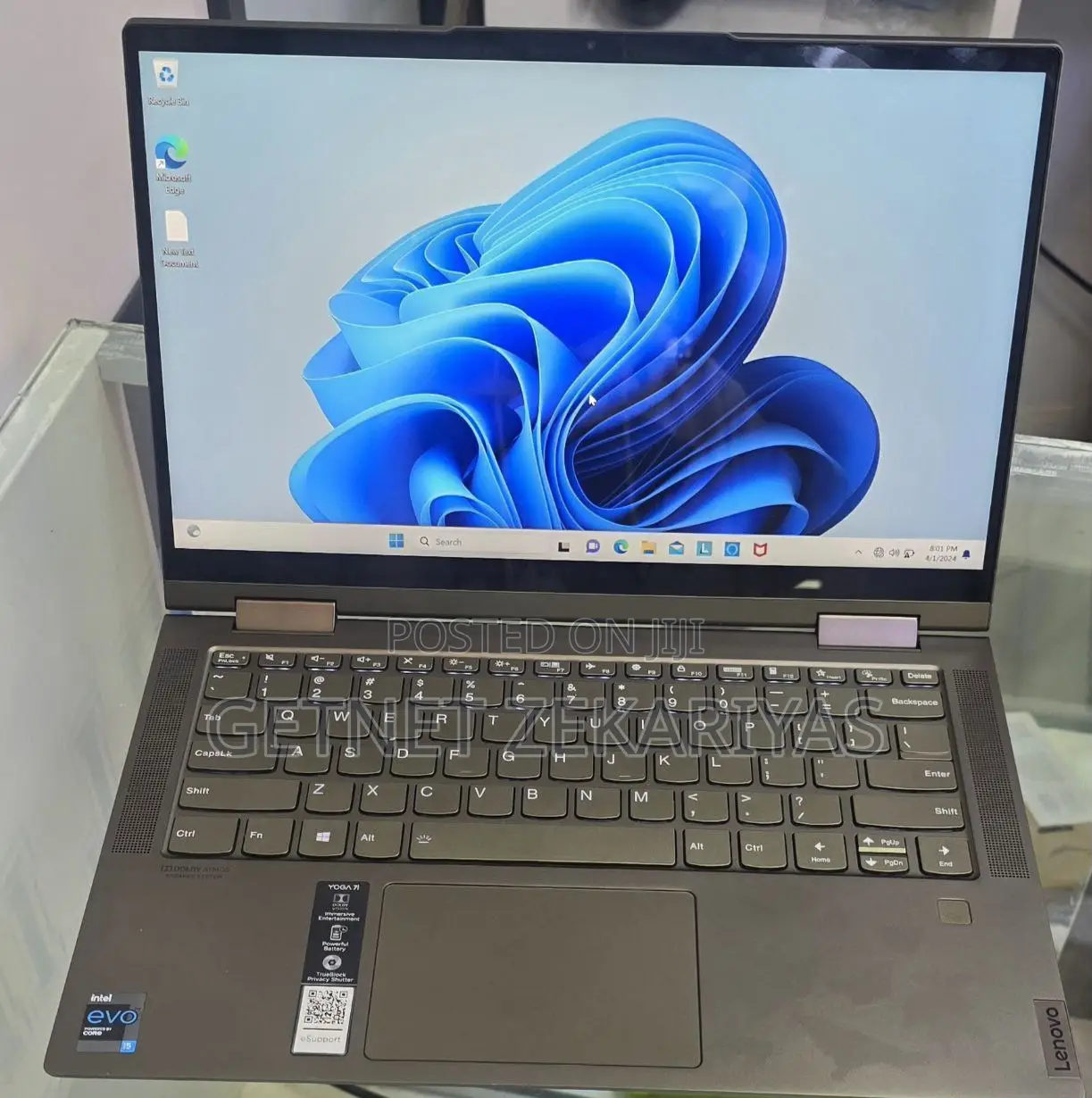 New Laptop Lenovo ThinkPad Yoga 12GB Intel Core I7 SSD 512GB