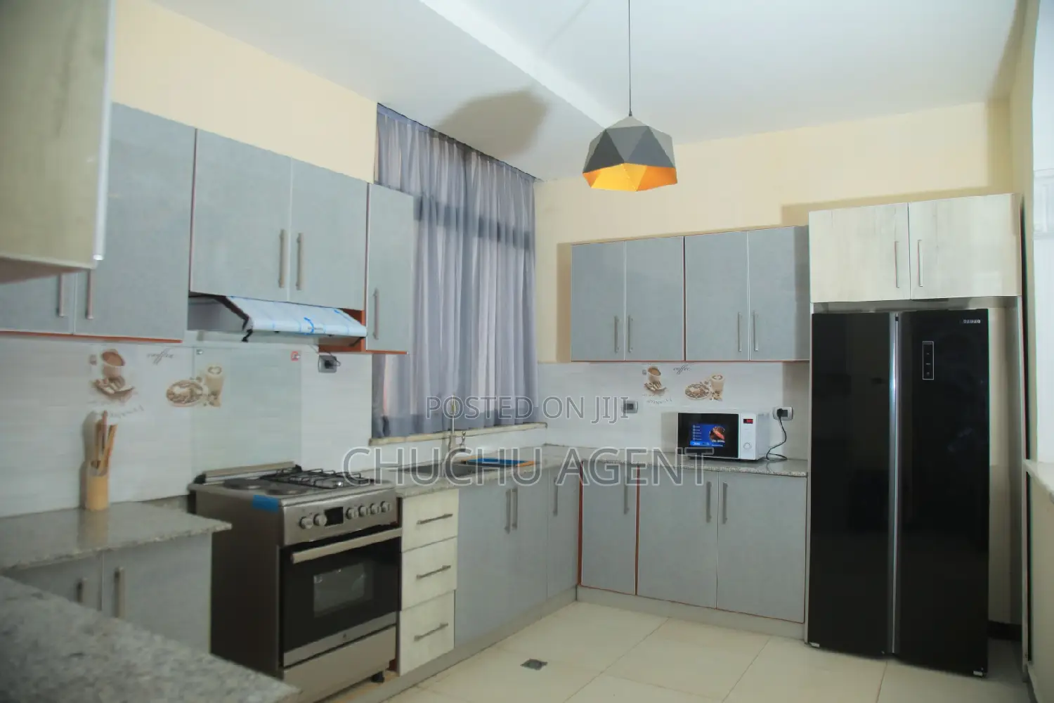 Furnished 4bdrm Apartment in Bole for rent