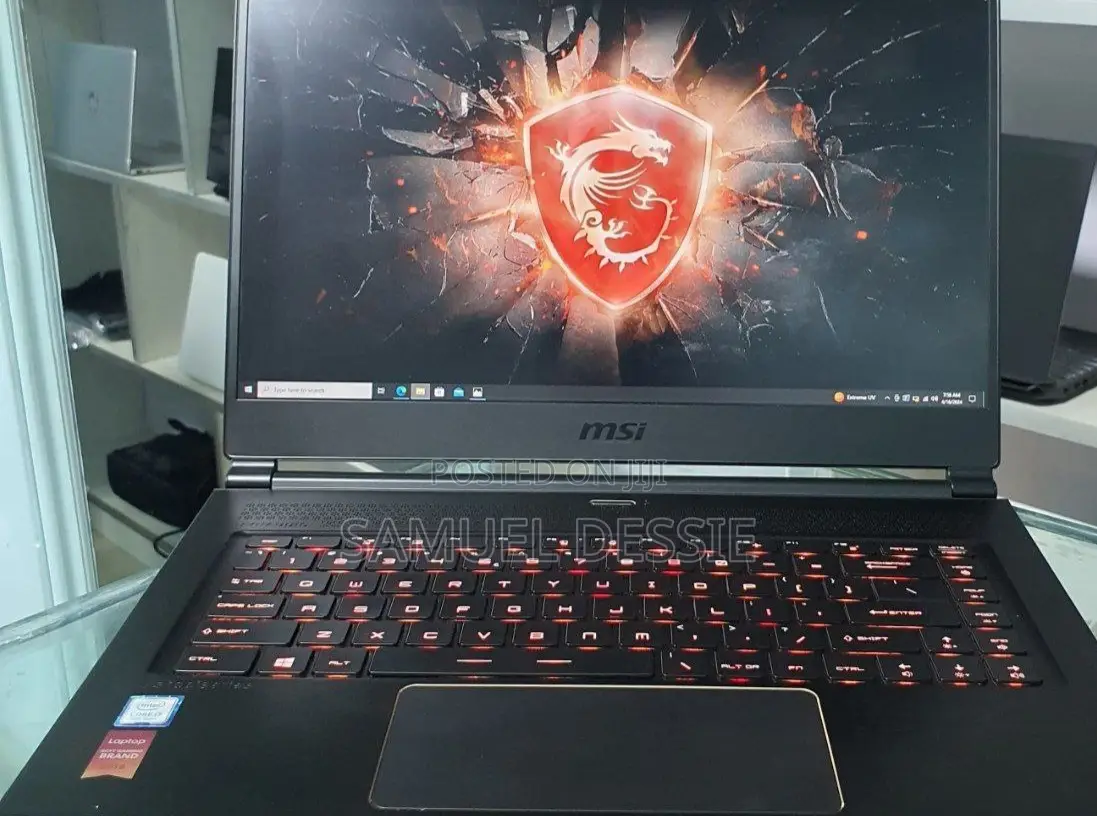 New Laptop MSI 16GB Intel Core I7 SSD 512GB