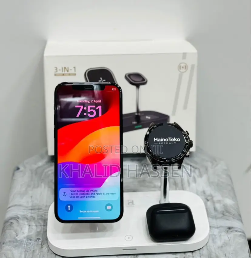 Sanen 3 in 1 Wireless Charger Smart and Fast Charger