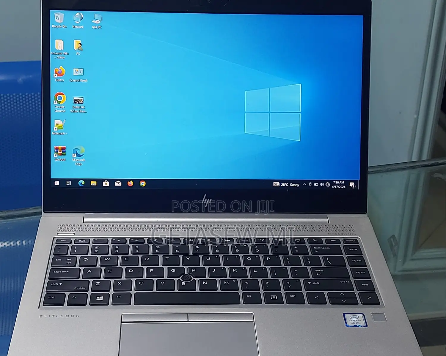 New Laptop HP EliteBook 840 G5 8GB Intel Core I5 SSD 512GB