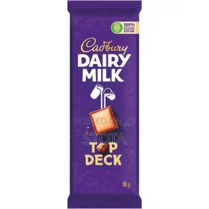 Dairy Milk Chocolate Top Deck 80g(12pcs)