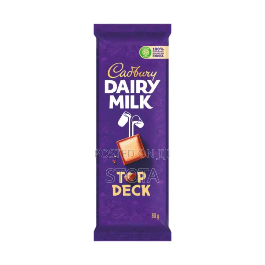 Dairy Milk Chocolate Top Deck 80g(12pcs)