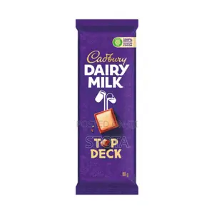 Dairy Milk Chocolate Top Deck 80g(12pcs)