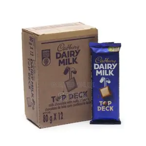 Dairy Milk Chocolate Top Deck 80g(12pcs)