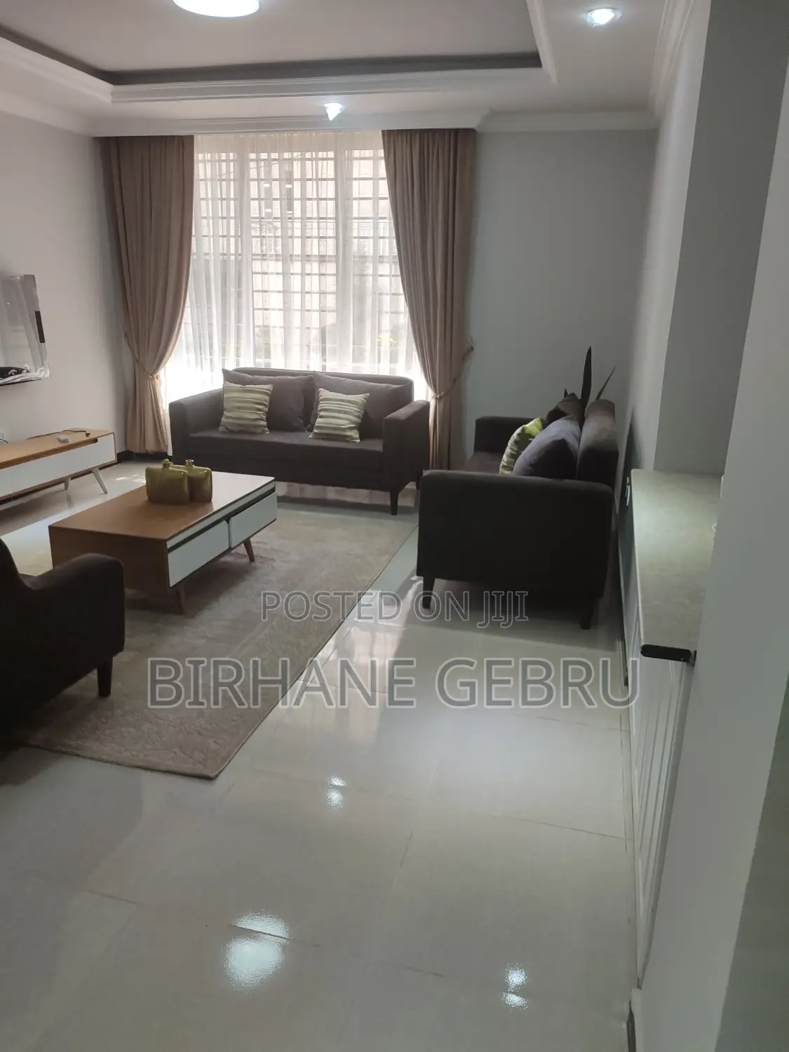Furnished 3bdrm Apartment in Luxury Apartiment, Bole for rent