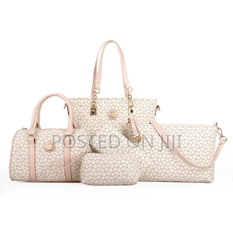 Designer New Brand Luxury Lady Handbag 6pc Set Composite Bag