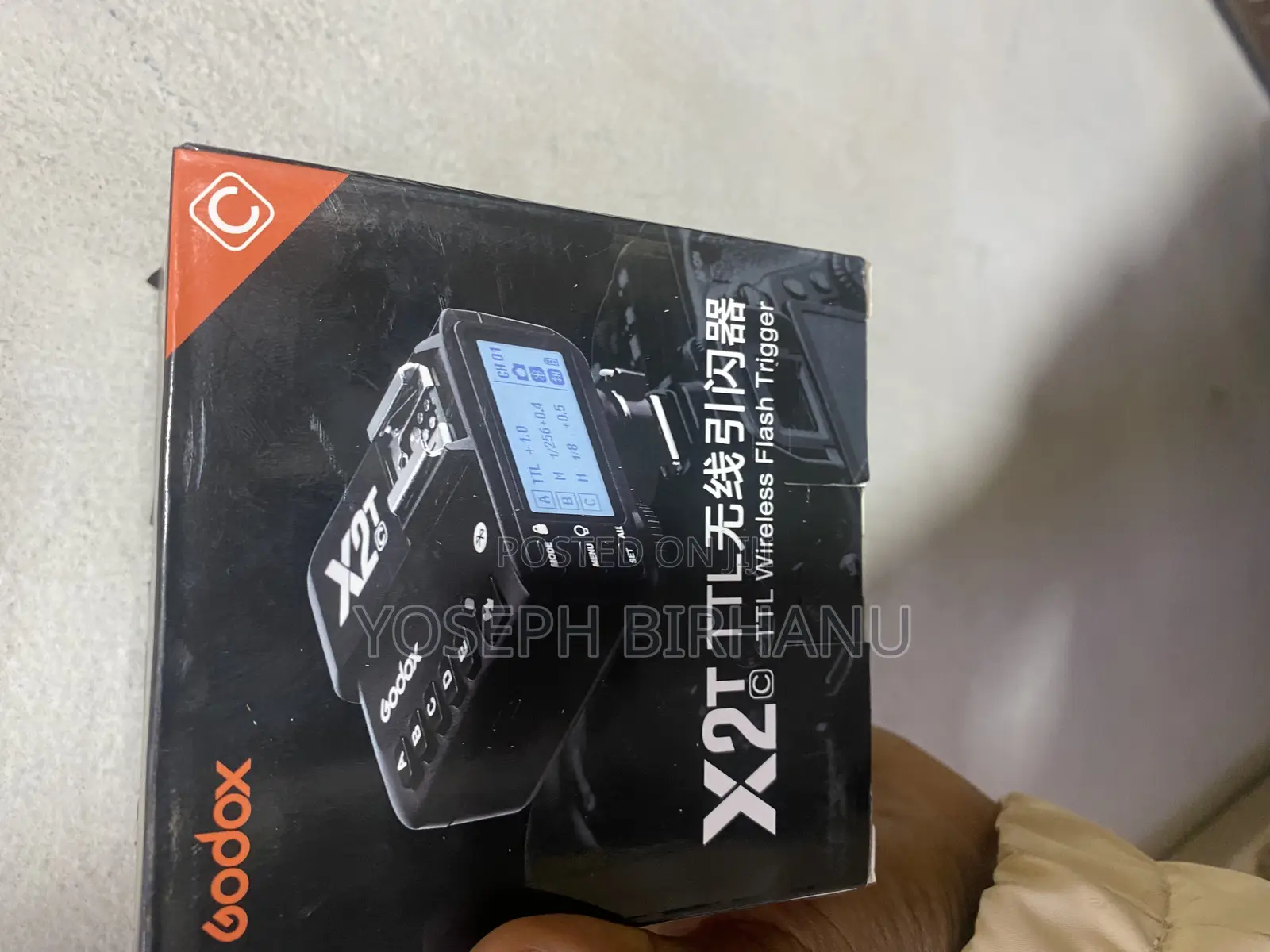 X2 Trigger For Wireless And Wired Studio Light
