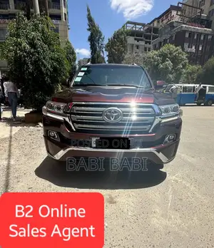 Toyota Land Cruiser 2018 Burgundy