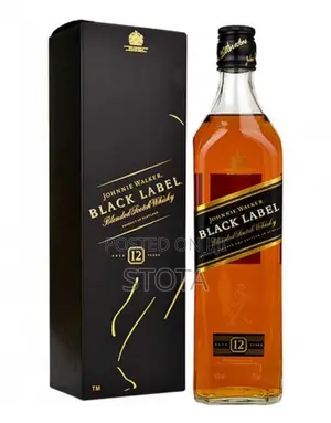 Johnnie Walker Black Label Whisky 1l Original (ባለ ቆርኪ)