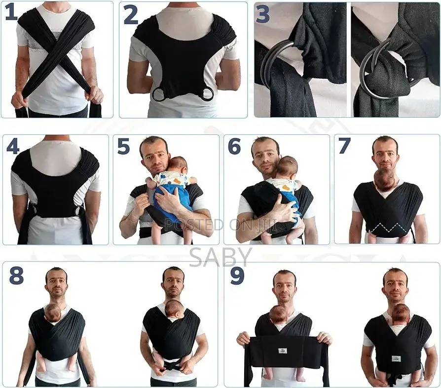 Baby Carrier Wrap Rings Style