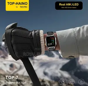Hainoteko Germany Top-7 Real Amoled Smart Watch