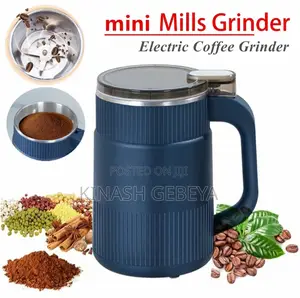 Stainless Steel Coffee Grinder(ቡና ቅመማ ቅመም መፍጫ)