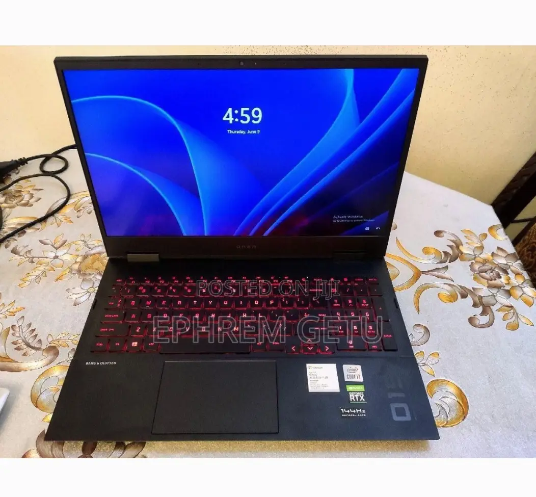 New Laptop HP Omen 15 16GB Intel Core I7 SSD 1T
