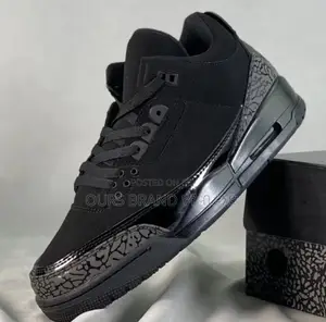 Air Jordan 3 Retro 'Black 'High Master Quality Luxury Shoes