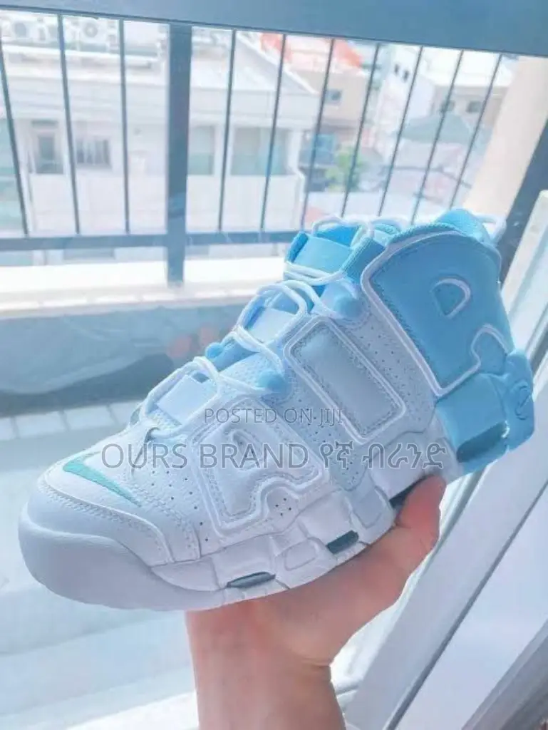 Nike  Air More Uptempo 96 "Black White" High Shoes