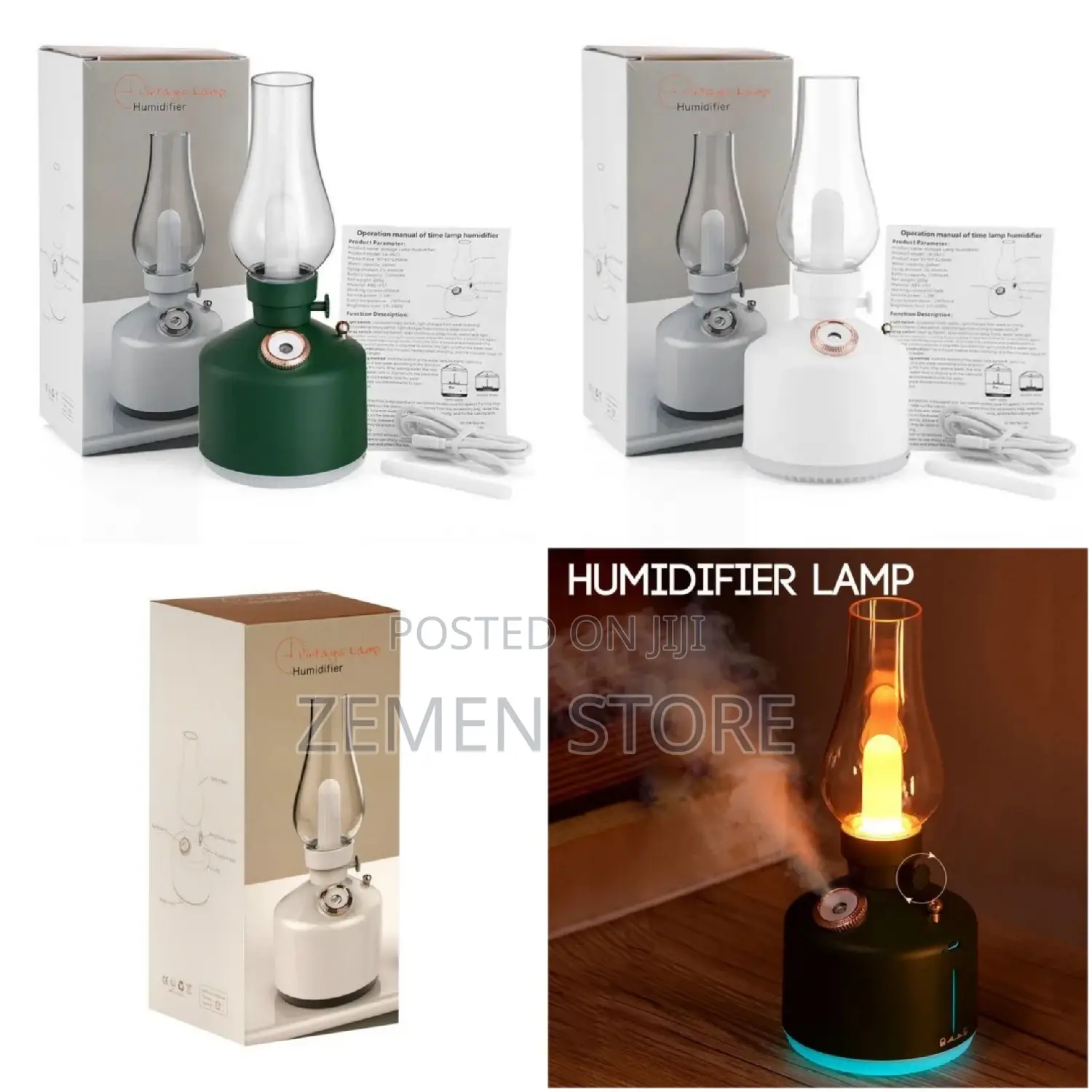 Luxurious Humidifier With Light