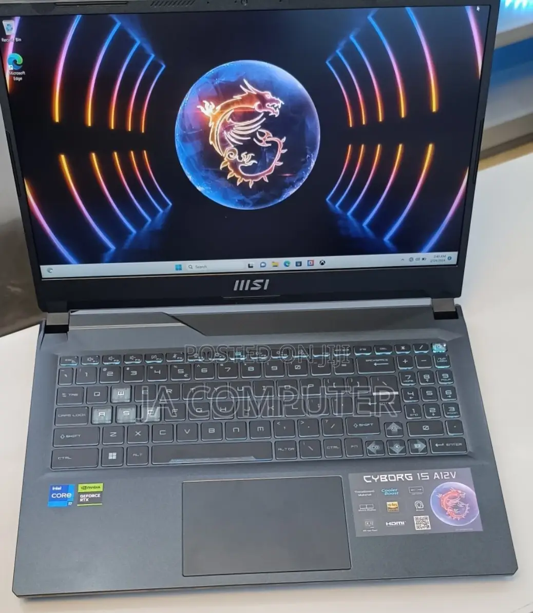 New Laptop MSI Katana 15 16GB Intel Core I7 SSD 512GB