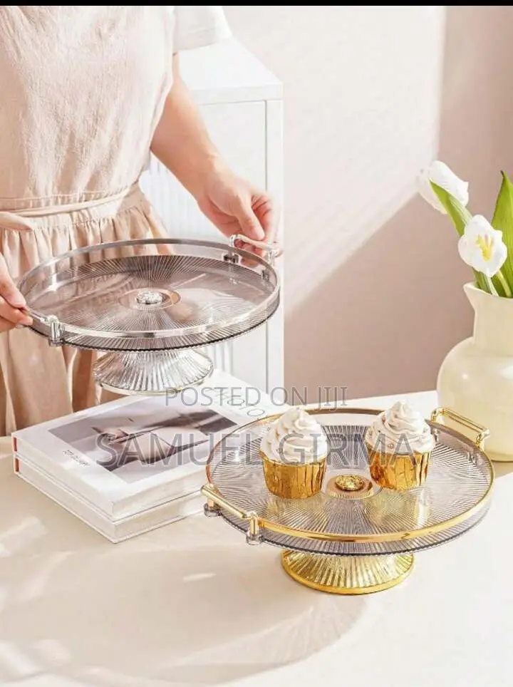 - Single Set Serving And Cake Stand