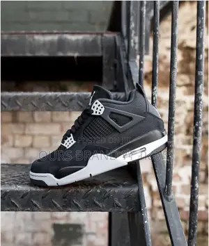 Air Jordan 4 Black High Master Quality Luxurious Sneakers