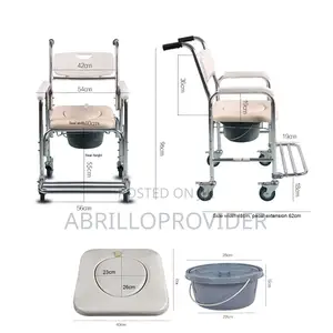 4 in 1 Toilet Chair》Commode Chair》Shower Chair #Toilet Chair