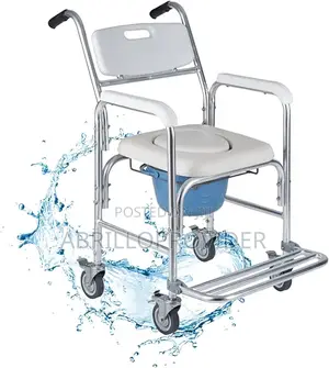 4 in 1 Wheelchair》Shower Chair》Commode Chair》Wheelchair