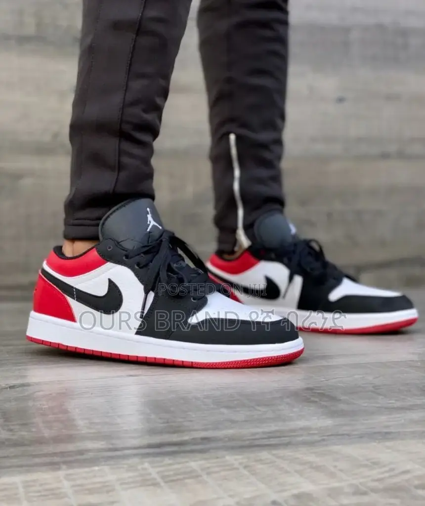 Nike Air Jordan 1 Low Cut High Quality Luxury Sneakers Shoes