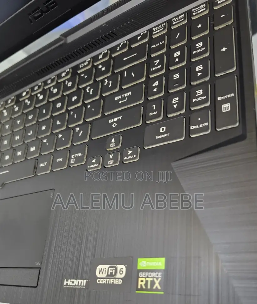 New Laptop Asus TUF Gaming A15 16GB Intel Core I7 SSD 1T
