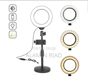Ring Light With Phone Holder