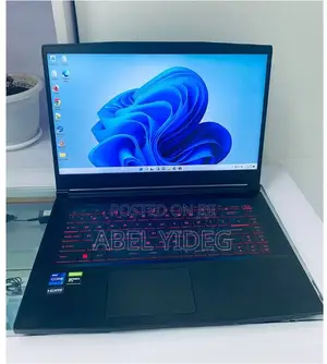 New Laptop MSI GF63 16GB Intel Core I7 SSD 512GB