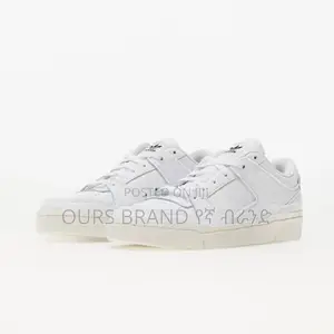 Adidas Forum Exhibit" Triple White Low Cut High