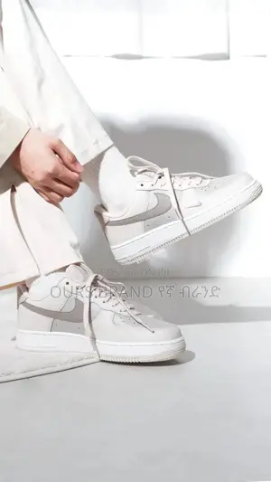Nike Air Force 1'07 "Moon Fossil Grey " Low Shoes
