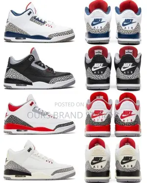 Air Jordan 3 Retro High Master Quality Sneakers