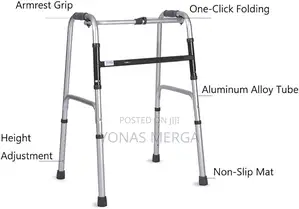 Walker፧በቁመቱ Adjustable Walker=ወከር:Walker*Walker"Walker*ዊልቸር