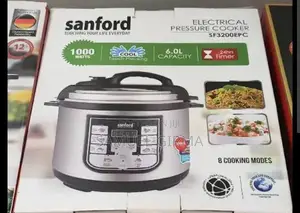 ~Sanford Electric Pressure Cooker 10 የምግብ አይነት ያበስሉበታል