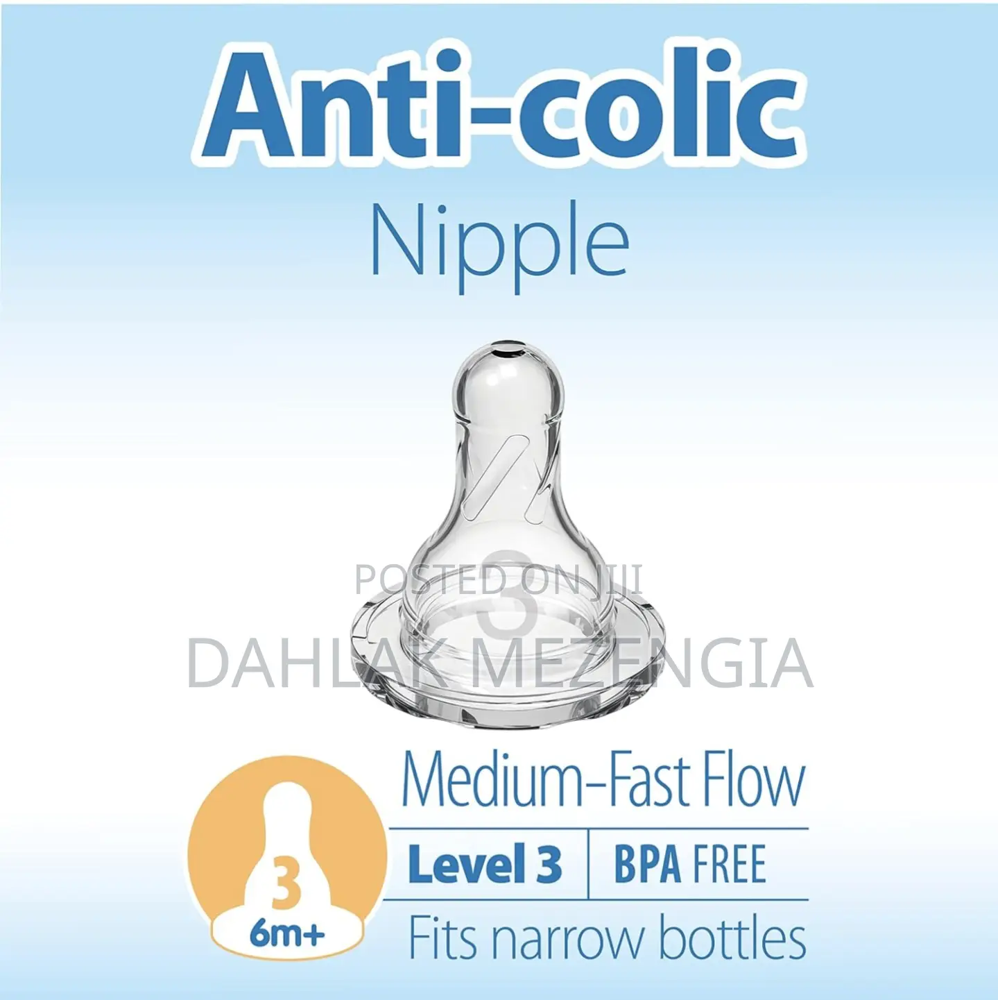 Dr Brown Bottles Nipple Size 2 3